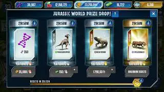 Jurassic world the game Golden Fidelity Pack opening