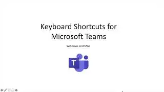 Keyboard shortcuts for Microsoft Teams