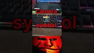 Camera 📸 Symbol in Ms word short cut key #reels #gaming #computer #youtubeshorts #trending