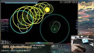 osu! liveplay | yuikonnu - Heart no Atoaji [Heart] EZDT