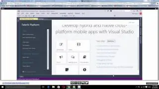Build Native Mobile Apps with JavaScript Using Telerik® Platform and NativeScript - WEBINAR 2016