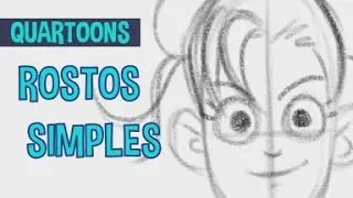 Quartoons 1 | How to draw cartoon-style faces