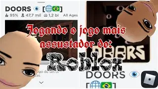 JOGANDO DOORS NO ROBLOX. 🥹👹