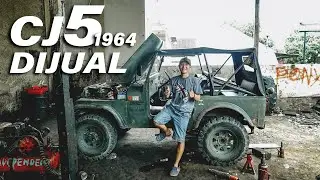 JEEP CJ5 1964 Swap Engine Isuzu ELF DIJUAL
