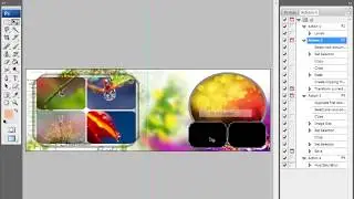 Automatic photo book album design in Photoshop cs3 Hindi tutorials