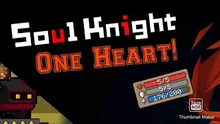 Beating Soul Knight with only one heart left!