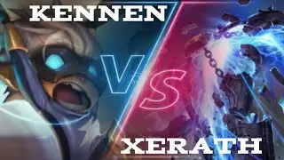 Kennen VS Xerath (Mid) | KDA 11/3/6 | No Background Music | League of Legends | Full Gameplay
