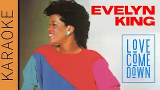 Love Come Down by Evelyn King, Karaoke Video (Actual Song Instrumental)