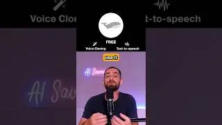 FREE AI Voice Cloning and Text To Speech Generator!