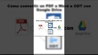 🖥️ ¡Domina la conversión de PDF a Word con Google Drive! 🚀