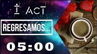 Temporizador Regresamos con música 5 min