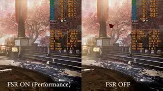 FidelityFX Super Resolution (FSR) Test on AMD Ryzen 3 3200U Vega 3