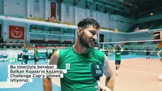 🗣️ Voleybol Takımımız İkinci Kaptanı Emre Batur'dan Açıklamalar