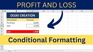How to Create the Perfect Profit and Loss Report Using Excel's Conditional Formatting