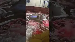 чан с джакузи и подсветкой