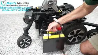 How to install or Change Batteries on Jazzy Air 2