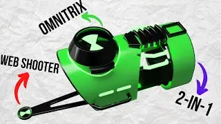 I Redesigned An Omnitrix With A Web Shooter ...