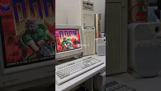 90s PC #gaming - Shareware DOOM (1993) #nostalgia