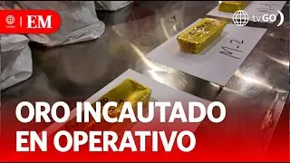 Operation thwarts illegal gold export in five regions | Edición Mediodía | News Peru