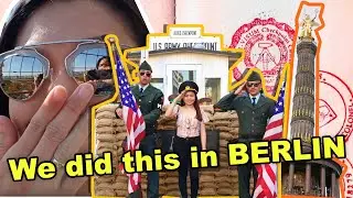 We did this in BERLIN #BerlinTrip2019 #VictoryColumn #CheckpointCharlie