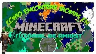 Como Encontrar Biomas en Minecraft 1.7.2 1.7.10 y próximo 1.8