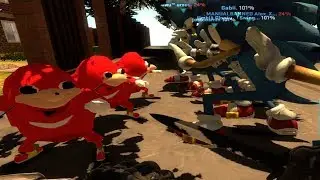 SONIC vs KNUCKLES pe CS:GO HIDE & SEEK!!
