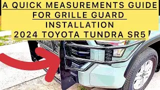 “How to Install a Grille Guard on a 2024 Toyota Tundra SR5 – Quick & Easy Guide!”