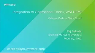 Integrating Endpoint Security and Identity (UEM) Natively with VMware