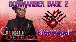 War Commander Operation: Goro's Betrayal Commander Base 2 Free Repair.