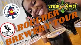 Boulder Colorado Brewery Tour - Taste Testing Beer at Different Breweries