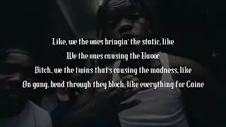 Edot Baby X Roscoe G - Evil Twin (Lyrics)