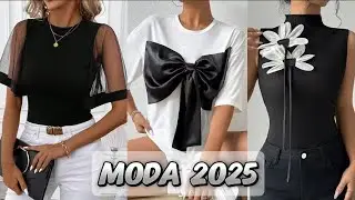 Blusas de moda 2025 /Ouftis Para Chicas