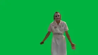 Heath Ledger's Joker blows up the hospital The Dark Knight Green Screen Screen