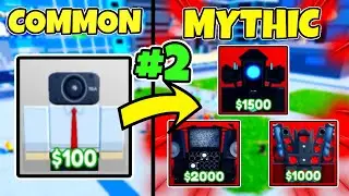 COMMON To MYTHIC - Episode 2 | Toilet Tower Defense! (Trading) Roblox!