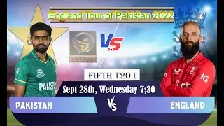 Pakistan Vs England - 5th T20i - 28-09-2022 - Alibaba.Sportz