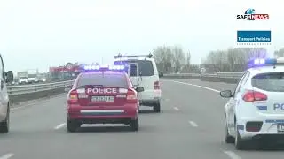 Изследване с георадар на състоянието на пътя на Северна Скоростна Тангента