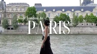 london to paris vlog 🇫🇷🍷🏛️✨ things to do, food spots, paris apartment, louvre museum, versaille