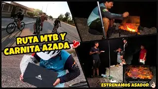 HACEMOS UNA CARNITA ASADA EN EL CERRO || NOS CAE UNA TORMENTA ELÉCTRICA ⚡️😱