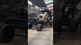 China mobile boulder rock crusher,portable granite quartz basalt river cobble stone crusher station