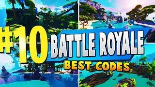 TOP 10 MOST FUN Battle Royale Creative Maps In Fortnite | Fortnite Battle Royale Map Codes