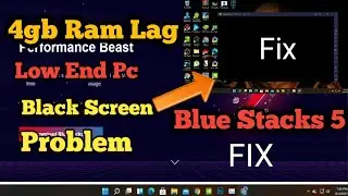 Bluestacks 5 Lag Fix | Best Settings For Bluestacks 5 For Low End PC
