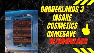 Borderlands 3 | Insane Skins /Heads & Cosmetics Gamesave w/Download (PS4)
