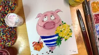 Открытка поздравительная. К тебе!!
