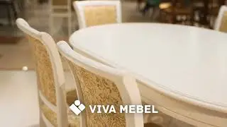 Стол алмаз выб патина и стулья С10 выб патина