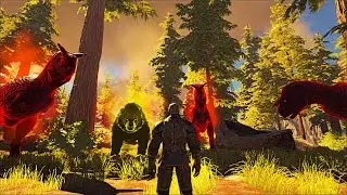 MOST DANGEROUS PLACE ON LOST ISLAND - Modded ARK Primal Fear - Ep 25