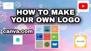 How to make logo easily | logo design | canva.com