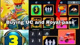 🇮🇳 Buying Royal Pass [C1S2 M3 ] buying More Uc also 😁 0 To 50Rp Buying In Hindi And Punjabi
