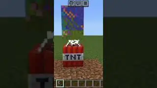 10 block powerful tnt #minecraft #shorts
