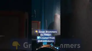 Great Drummers Do THIS!! 🔥🥁🤘 #drums #drummer #drumexercises #chops #pocket #tempo #drumlessons