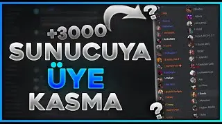 DİSCORD SUNUCUSU KURMA ve ÜYE KASMA (GELİŞMİŞ)